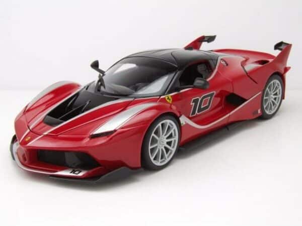 Maisto® Modellauto Ferrari FXX K #10 2015 rot Modellauto 1:18 Bburago