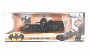 JADA Modellauto Batmobile Auto & Batman Figur Set 1989 - 1:24 - Metall