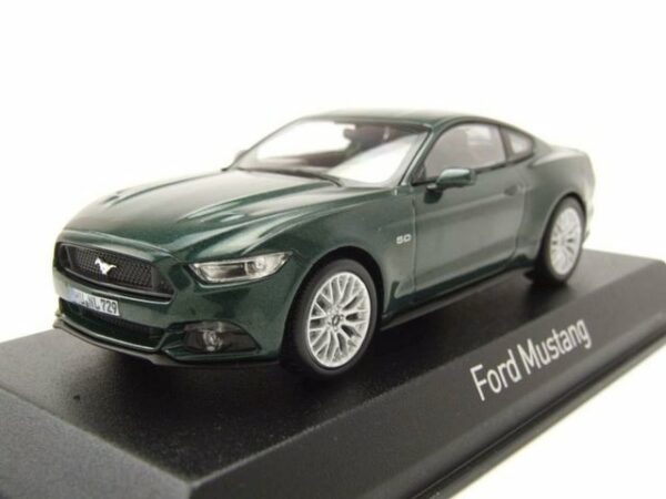 Norev Modellauto Ford Mustang 2015 grün metallic Modellauto 1:43 Norev