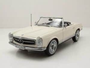 Norev Modellauto Mercedes 230 SL Pagode W113 Cabrio 1963 weiß Modellauto 1:18 Norev